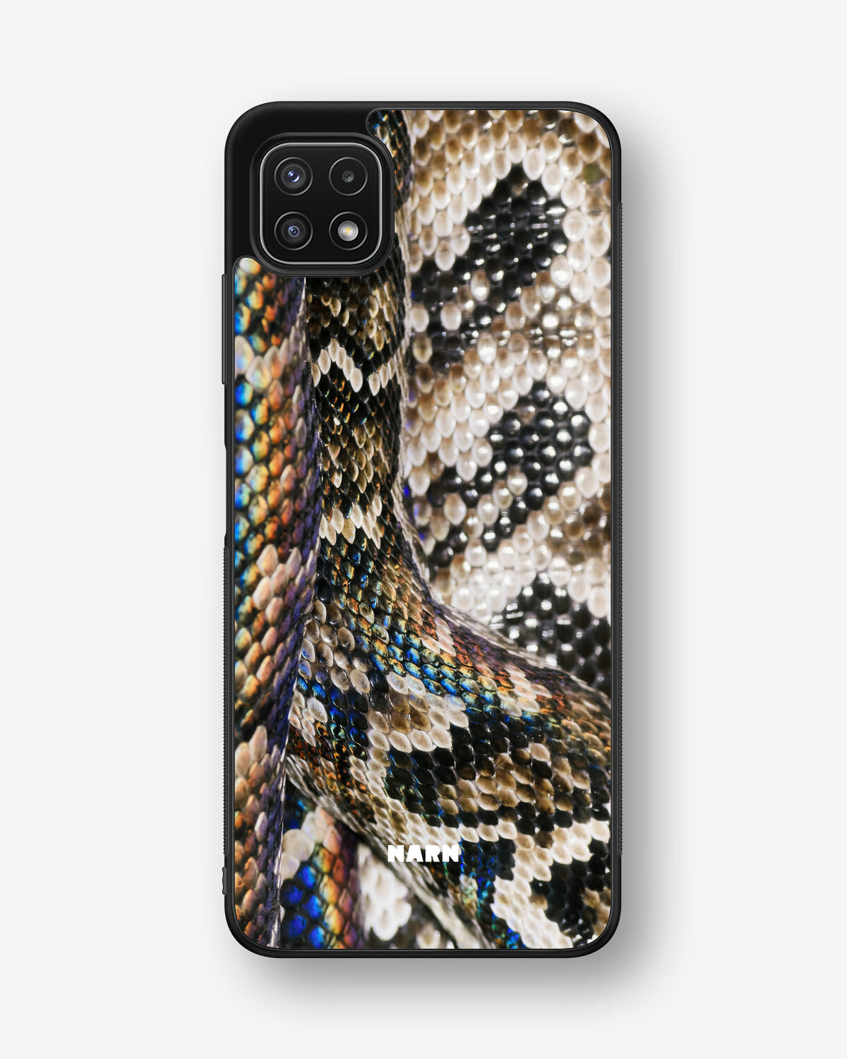 Samsung Galaxy A22 4G Hard Case – Shining Snakeskin - View 1