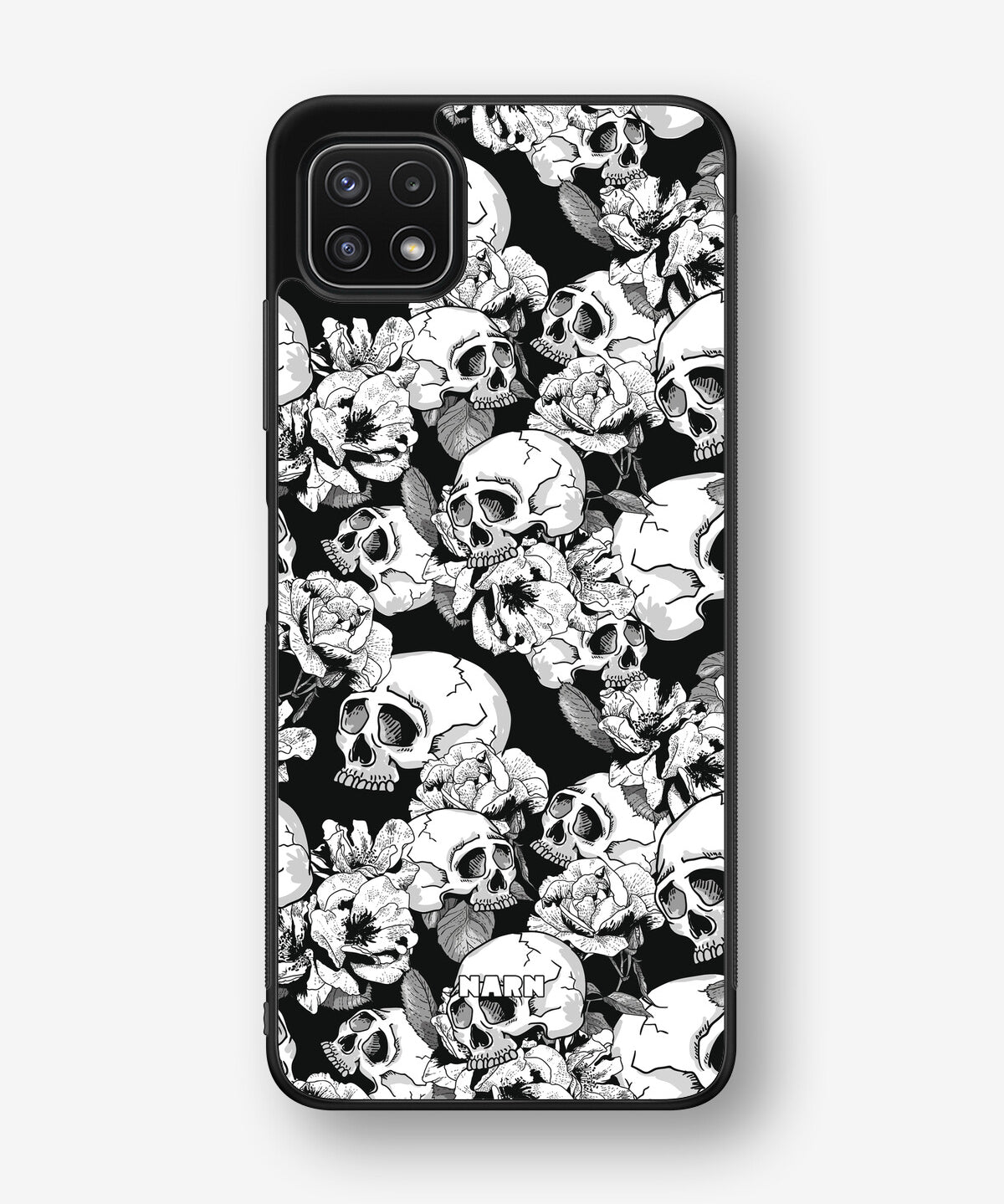Samsung Galaxy A22 4G Hard Case – Skull Garden - View 1