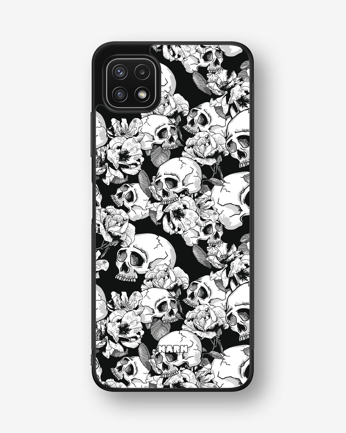 Samsung Galaxy A22 4G Hard Case – Skull Garden - View 1