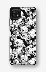 Samsung Galaxy A22 4G Hard Case – Skull Garden - View 1