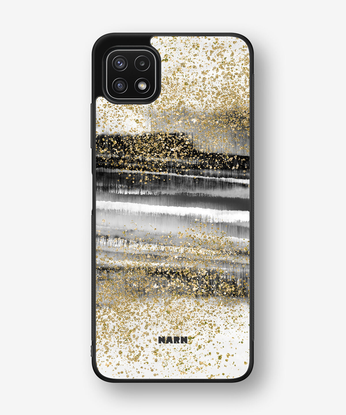 Samsung Galaxy A22 4G Hard Case – Sparkly Tie Dye - View 1
