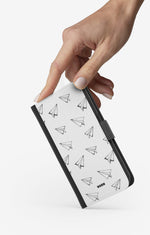 Samsung Galaxy A22 4G Wallet Case - Paper Planes - View 2