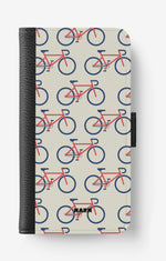 Samsung Galaxy A22 4G Wallet Case - Vintage Bicycle - View 1