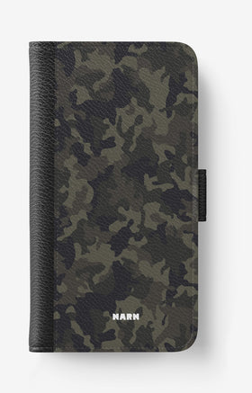 Samsung Galaxy A23 5G Wallet Case - Jungle Green Camo - View 1