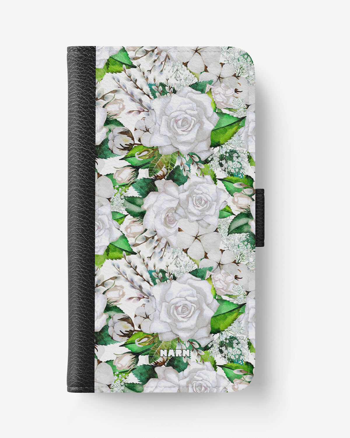 Samsung Galaxy A23 5G Wallet Case - White Bloom - View 1