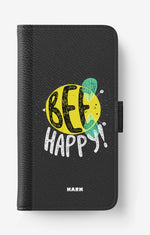 Samsung Galaxy A25 5G Wallet Case - BEE Happy - View 1