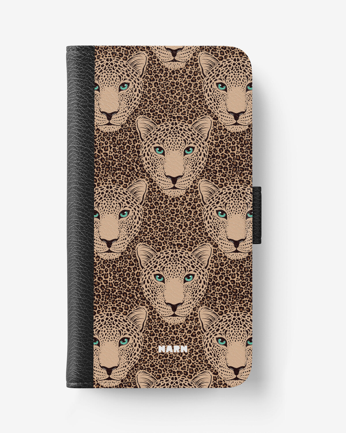 Samsung Galaxy A25 5G Wallet Case - Leopard Gaze - View 1