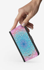 Samsung Galaxy A25 5G Wallet Case - Pastel Mandala - View 2
