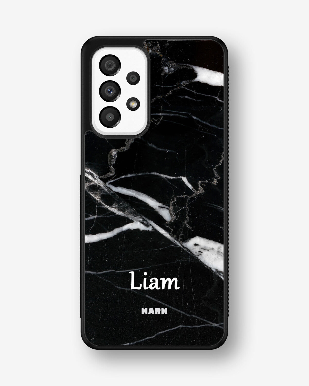 Samsung Galaxy A33 5G Hard Case – Custom - Black Marble - View 1
