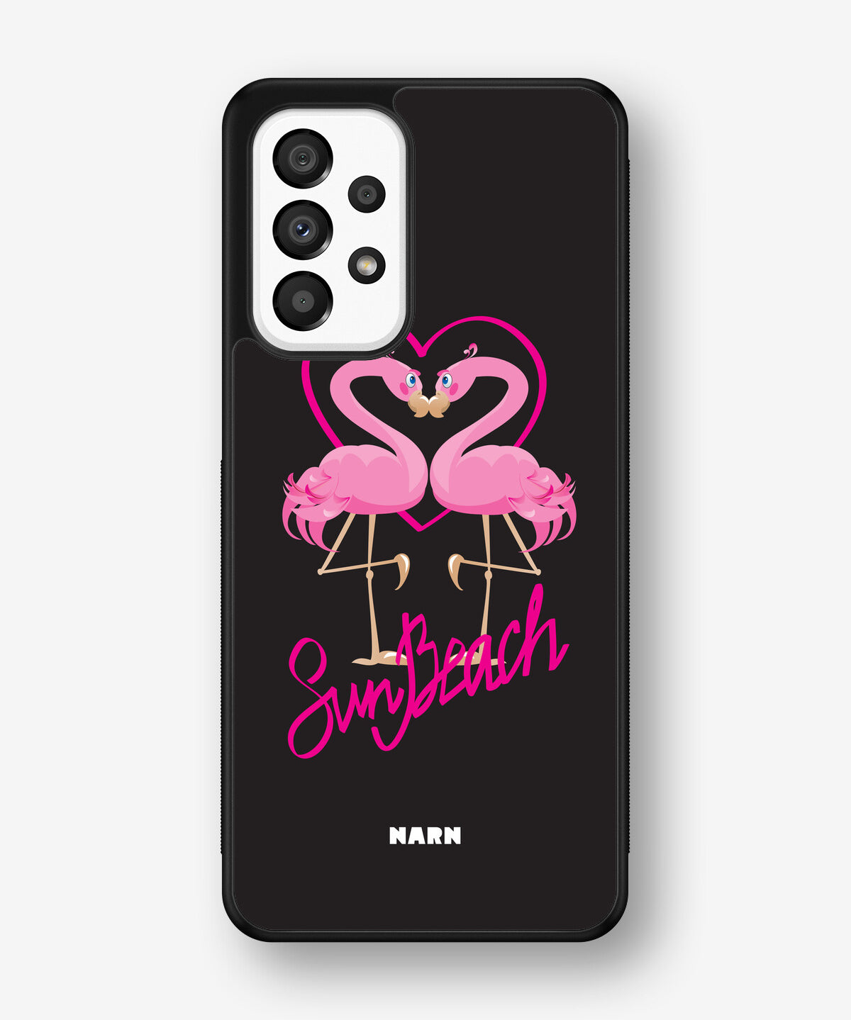 Samsung Galaxy A33 5G Hard Case – Beach Flamingo - View 1