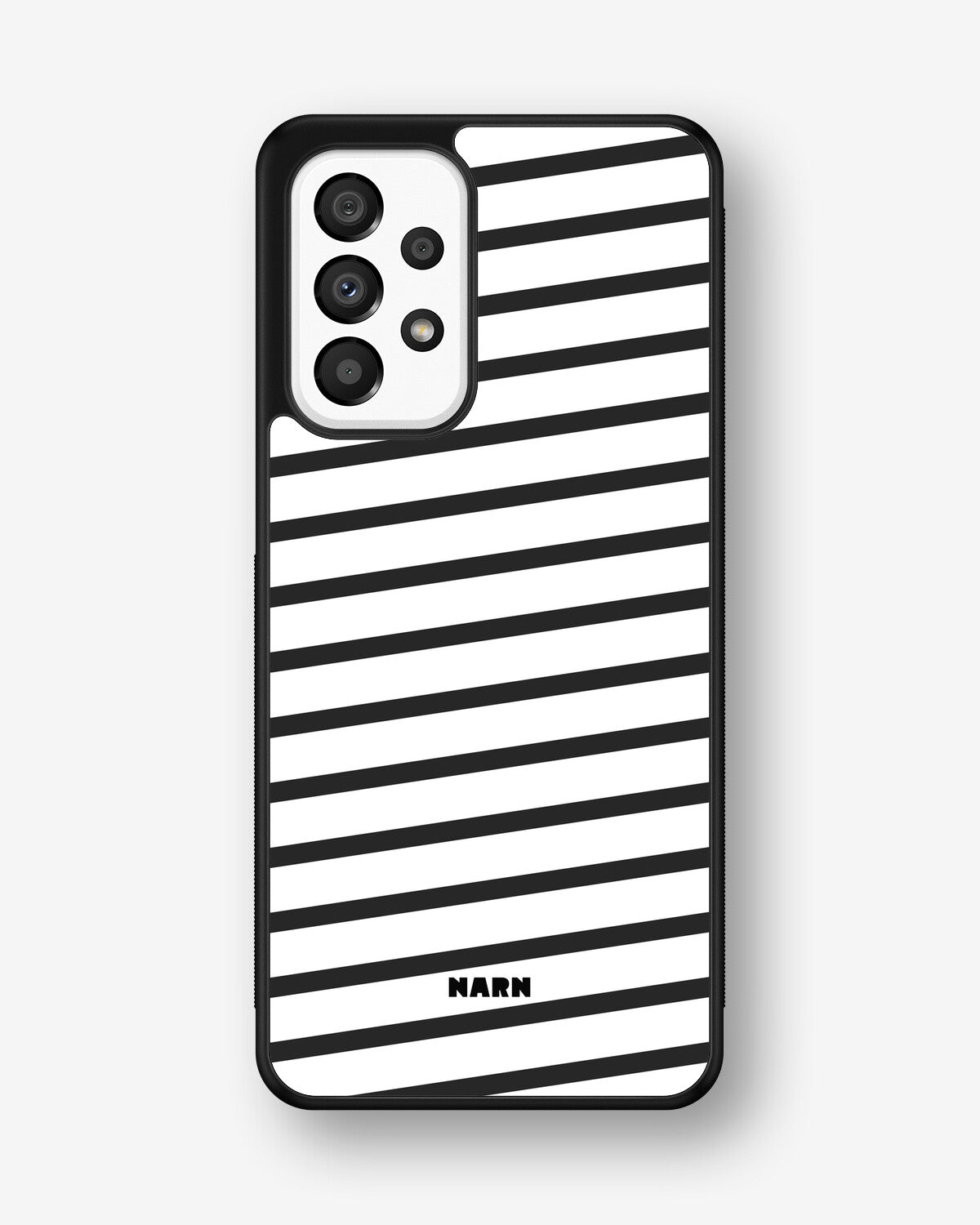 Samsung Galaxy A33 5G Hard Case – Black Stripes - View 1
