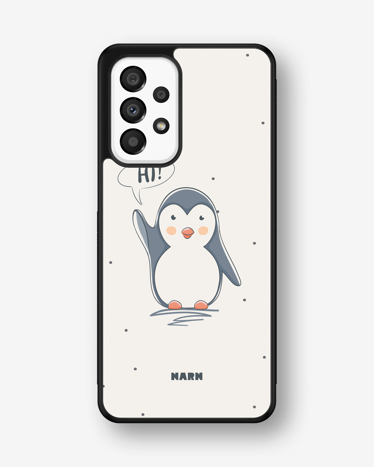 Samsung Galaxy A33 5G Hard Case – Cute Penguin - View 1