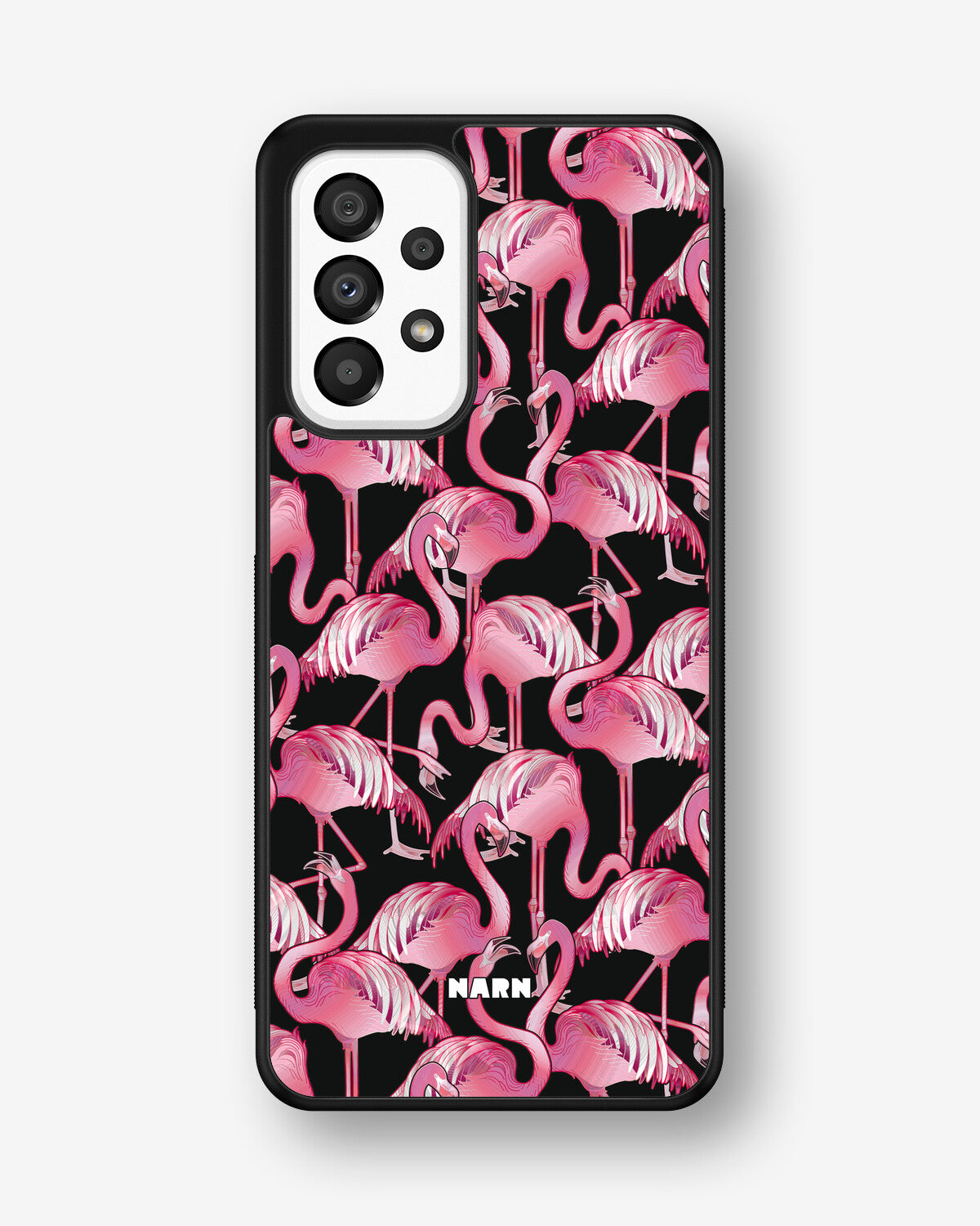 Samsung Galaxy A33 5G Hard Case – Flamingos - View 1