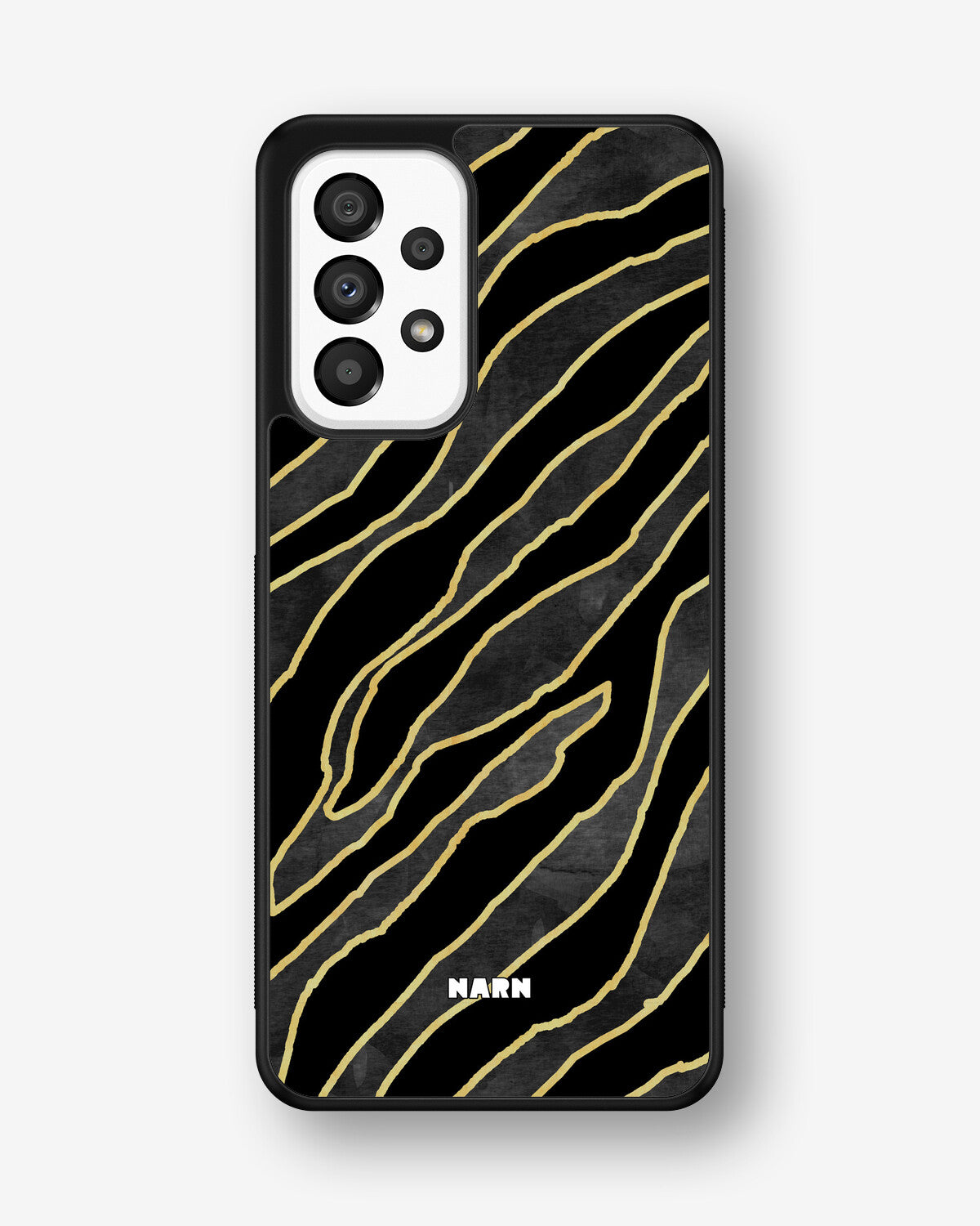 Samsung Galaxy A33 5G Hard Case – Golden Zebra - View 1