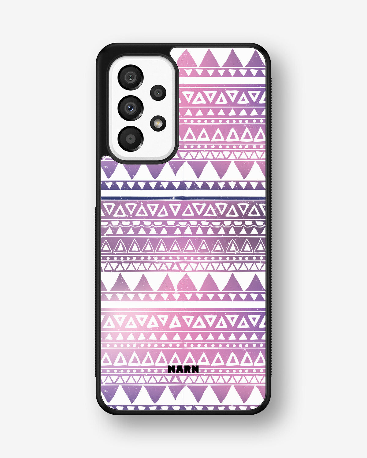 Samsung Galaxy A33 5G Hard Case – Purple Aztec - View 1