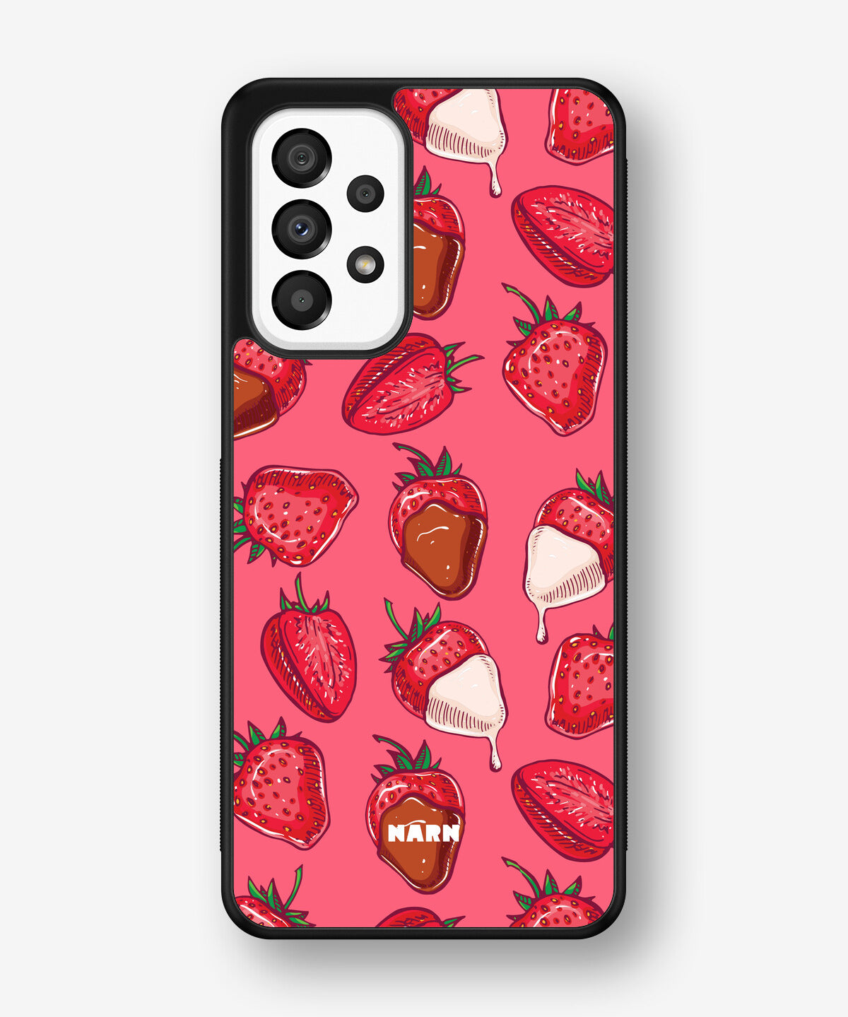 Samsung Galaxy A33 5G Hard Case – Strawberry Chocolate - View 1