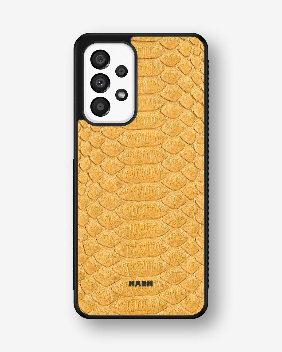 Samsung Galaxy A33 5G Hard Case – Yellow Snake - View 1