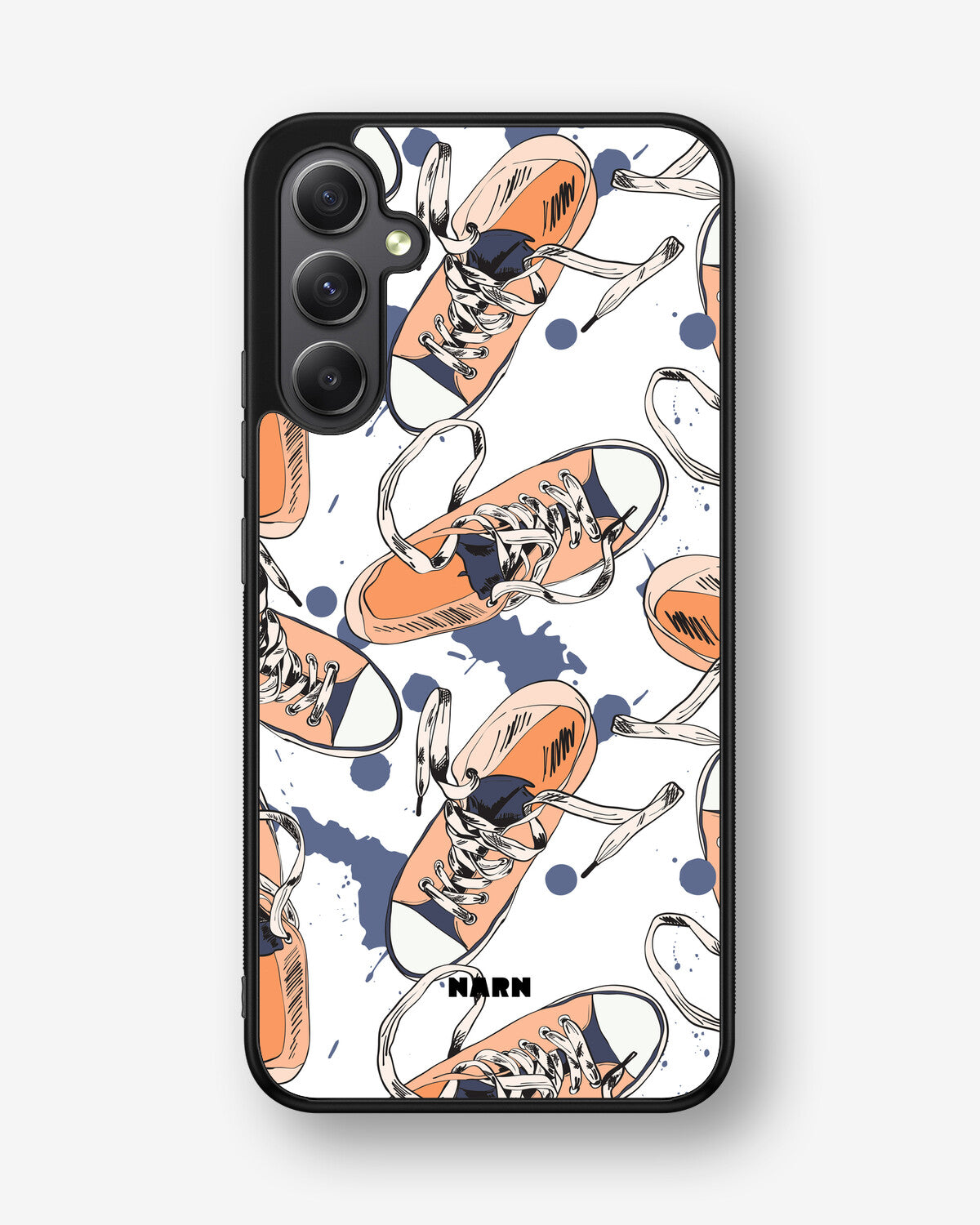 Samsung Galaxy A34 5G Hard Case – Apricot Sneakers - View 1