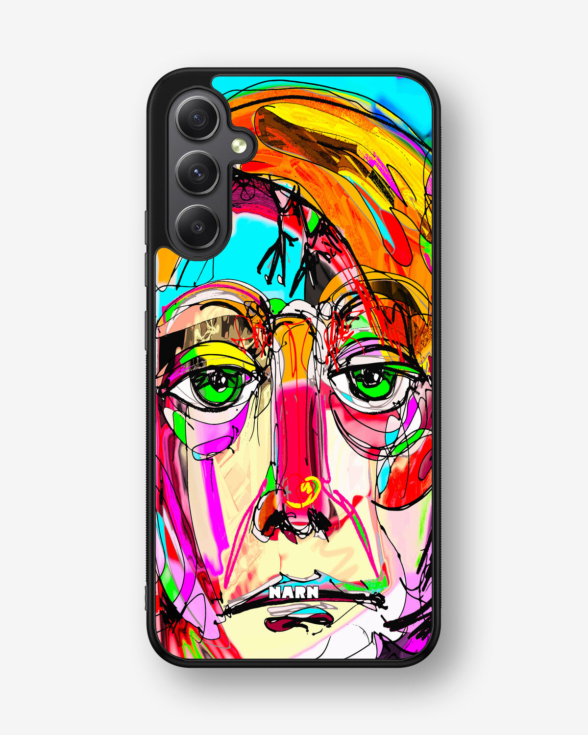 Samsung Galaxy A34 5G Hard Case – Abstract Portrait - View 1