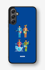 Samsung Galaxy A34 5G Hard Case – Beatles Blue - View 1
