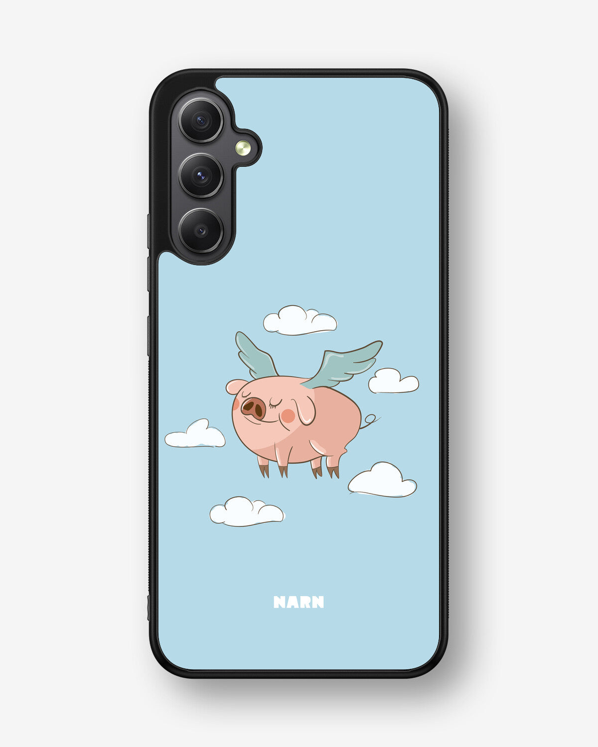 Samsung Galaxy A34 5G Hard Case – Dreamy Pig - View 1