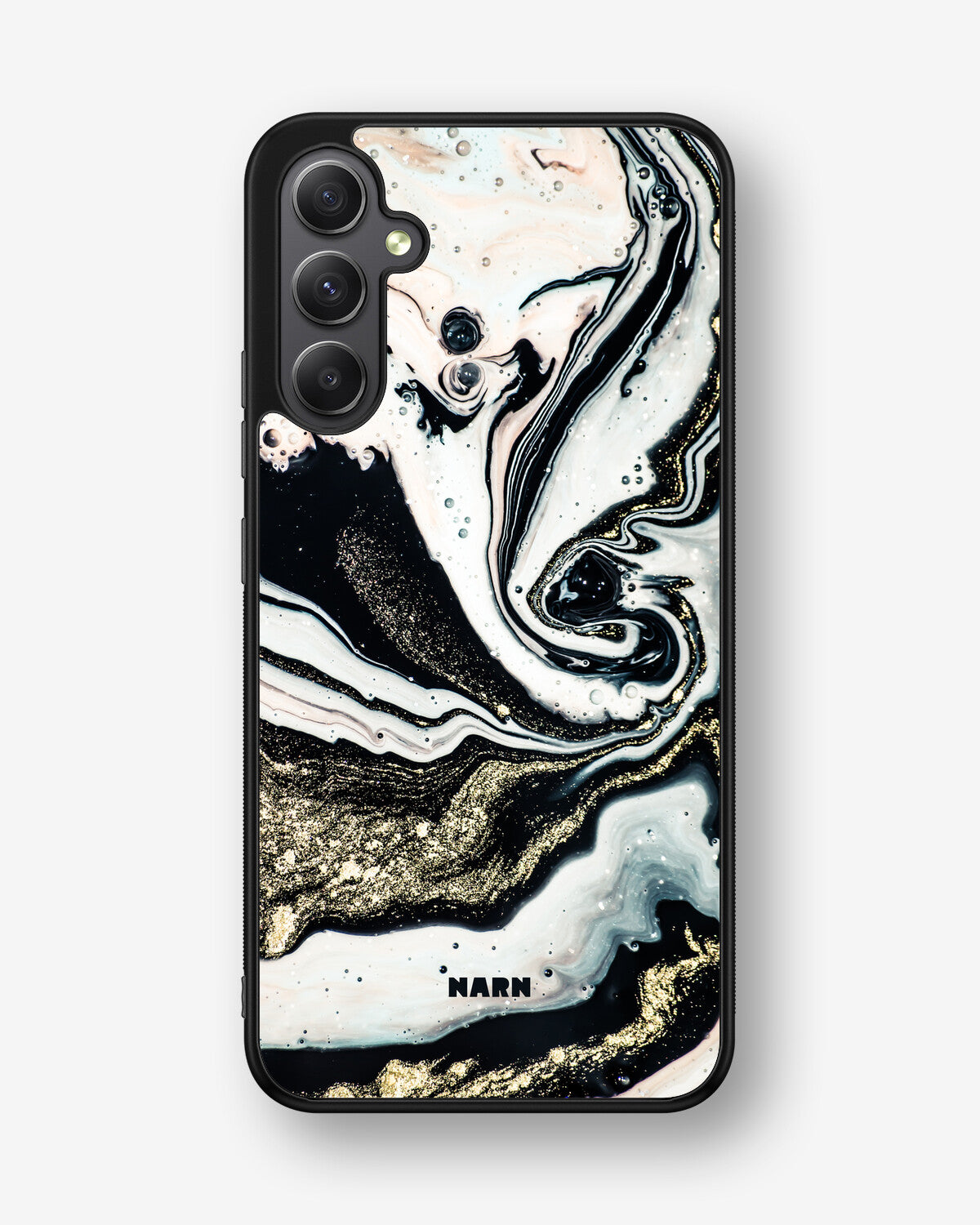 Samsung Galaxy A34 5G Hard Case – Golden Swirl - View 1