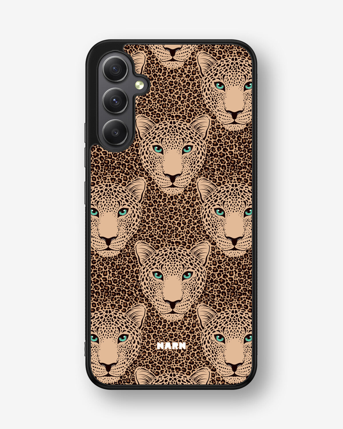 Samsung Galaxy A34 5G Hard Case – Leopard Gaze - View 1