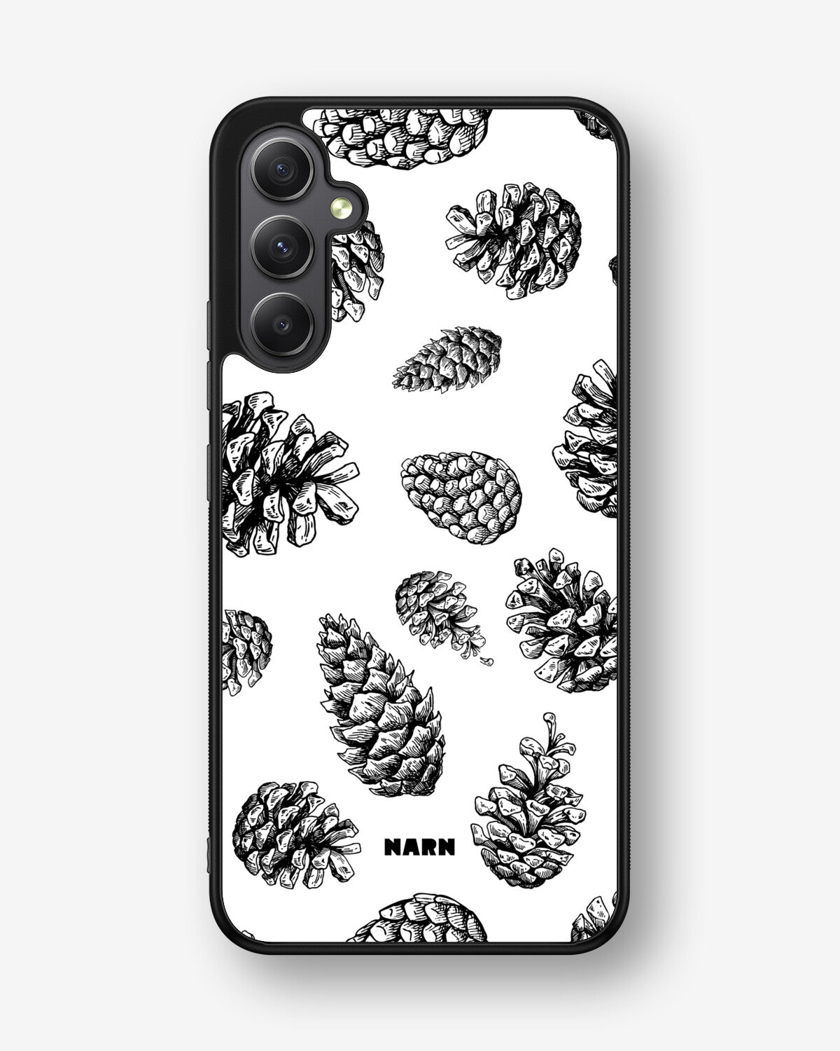Samsung Galaxy A34 5G Hard Case – Pine Cones - View 1