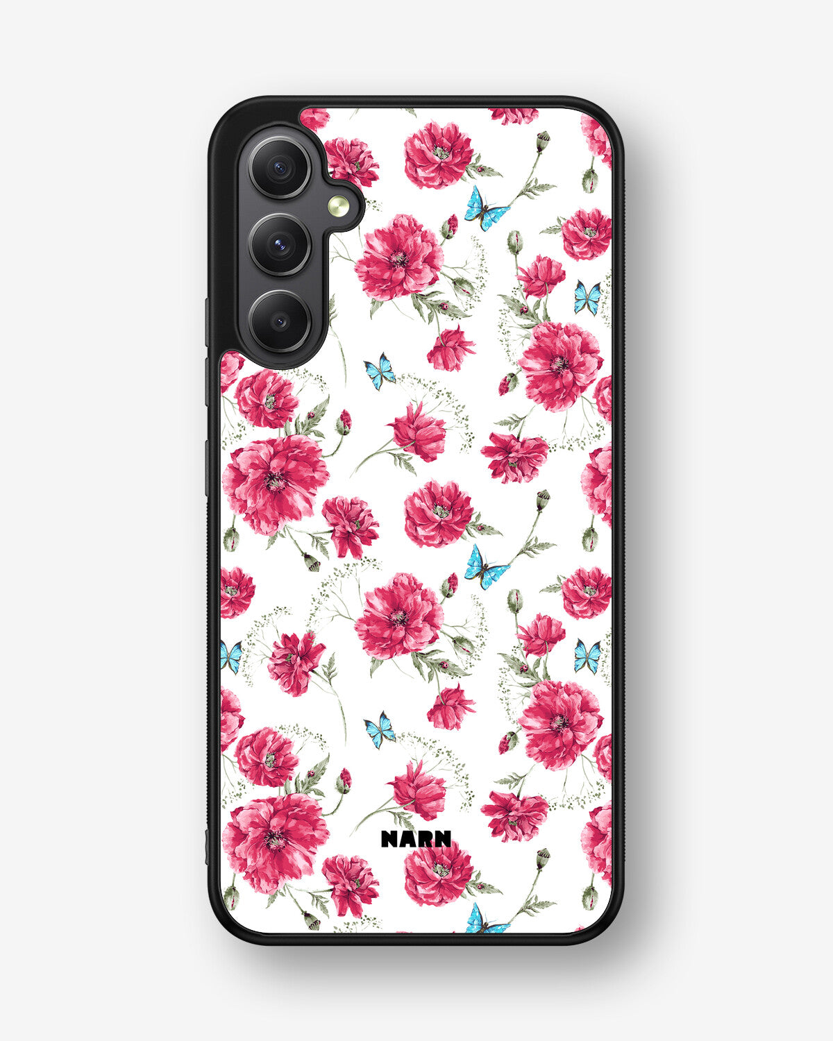 Samsung Galaxy A34 5G Hard Case – Poppies in Bloom - View 1