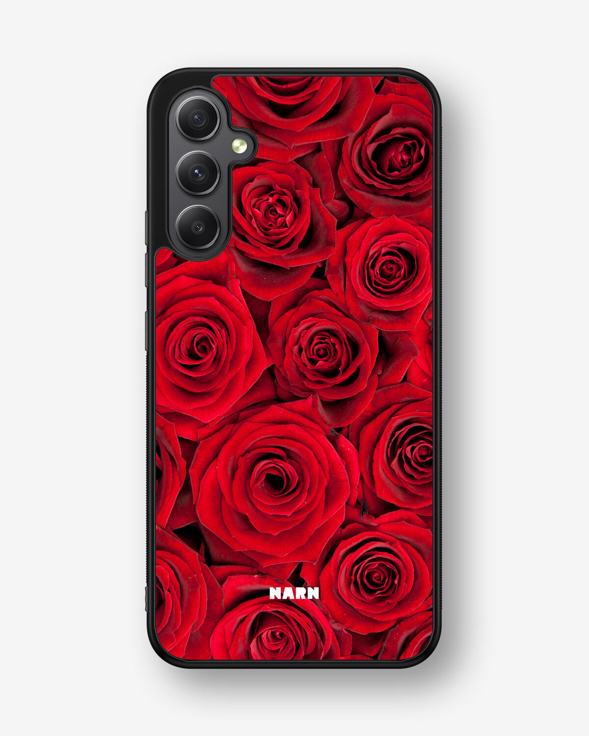 Samsung Galaxy A34 5G Hard Case – Red Roses - View 1