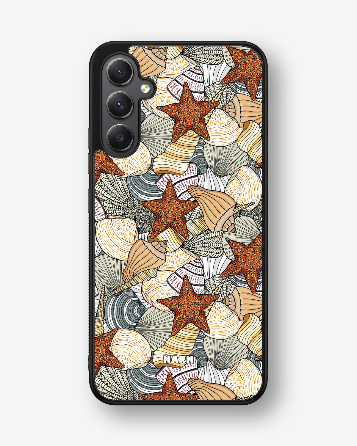 Samsung Galaxy A34 5G Hard Case – Sea Shells - View 1