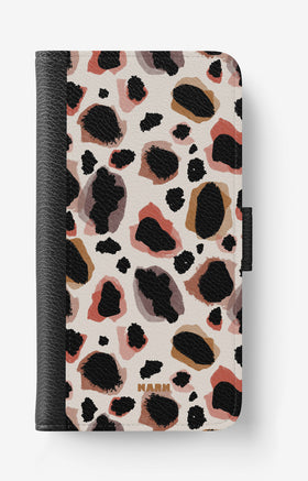 Samsung Galaxy A35 5G Wallet Case - Artsy Leopard - View 1