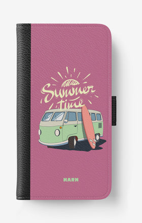Samsung Galaxy A35 5G Wallet Case - Summer Van - View 1
