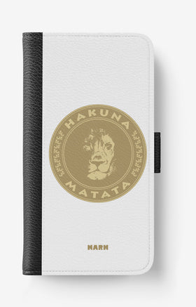 Samsung Galaxy A40 (2019) Wallet Case - Hakuna Matata - View 1