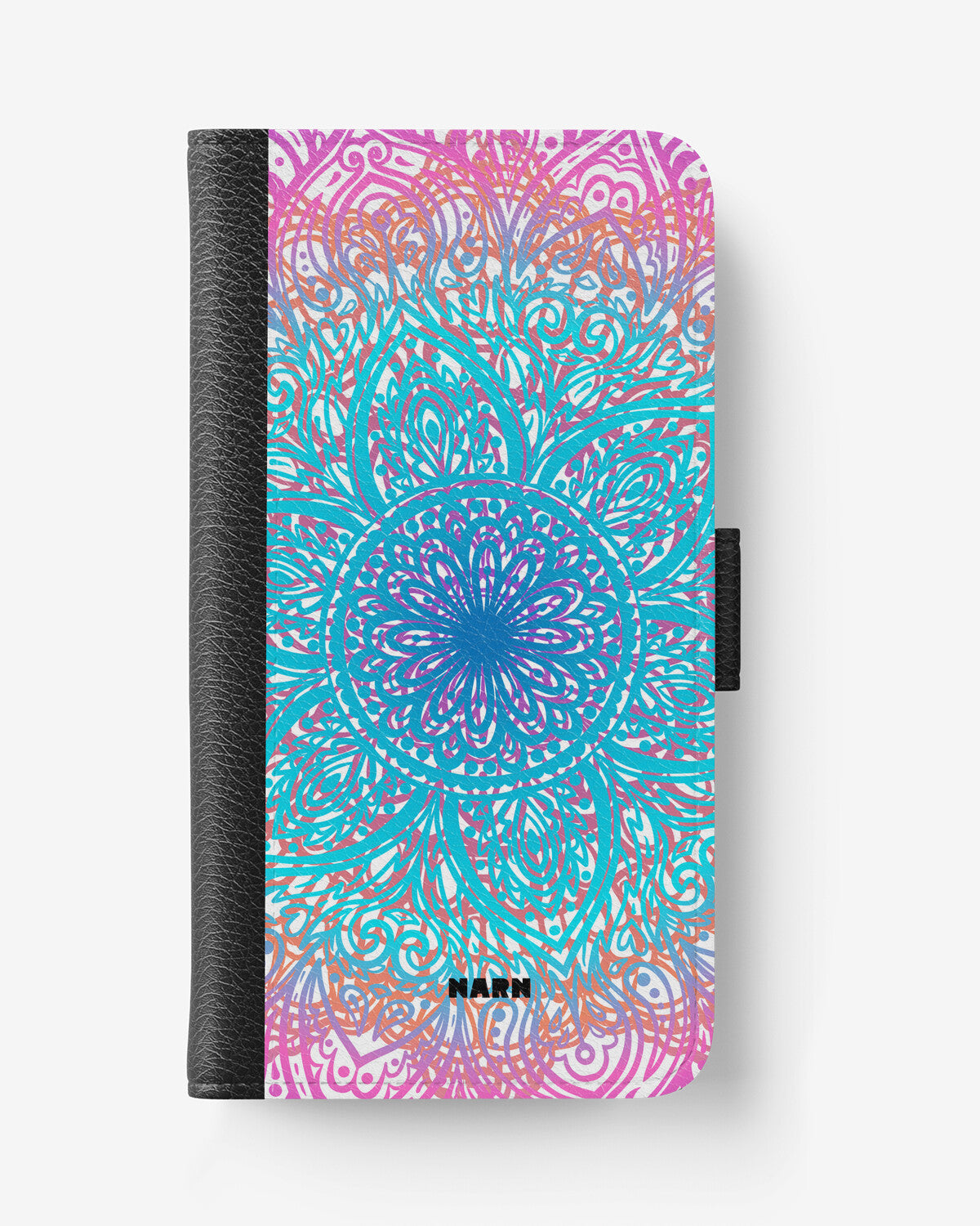 Samsung Galaxy A40 (2019) Wallet Case - Pastel Mandala - View 1