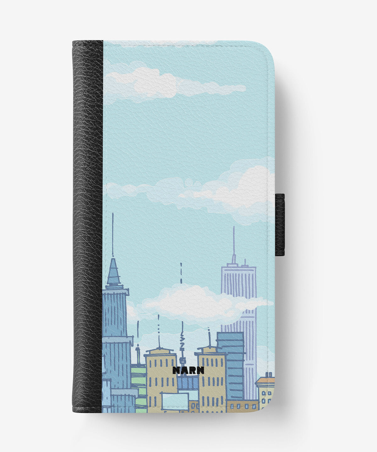 Samsung Galaxy A40 (2019) Wallet Case - Skyline - View 1