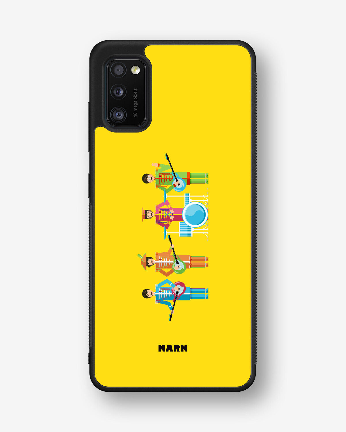 Samsung Galaxy A41 (2020) Hard Case – Beatles Yellow - View 1