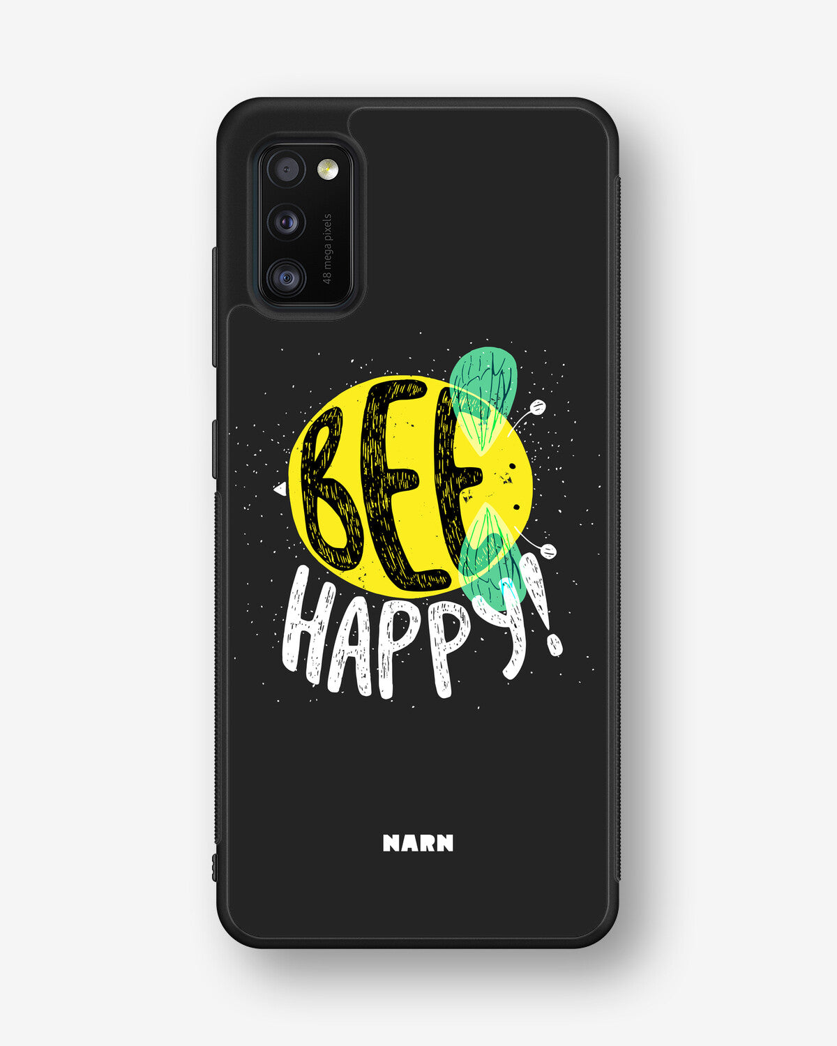 Samsung Galaxy A41 (2020) Hard Case – BEE Happy - View 1