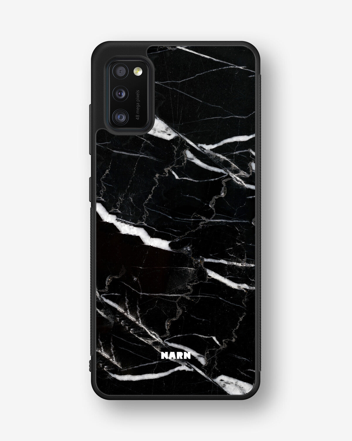Samsung Galaxy A41 (2020) Hard Case – Black Marble - View 1