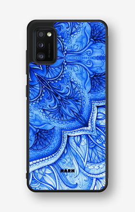 Samsung Galaxy A41 (2020) Hard Case – Blue Vintage - View 1