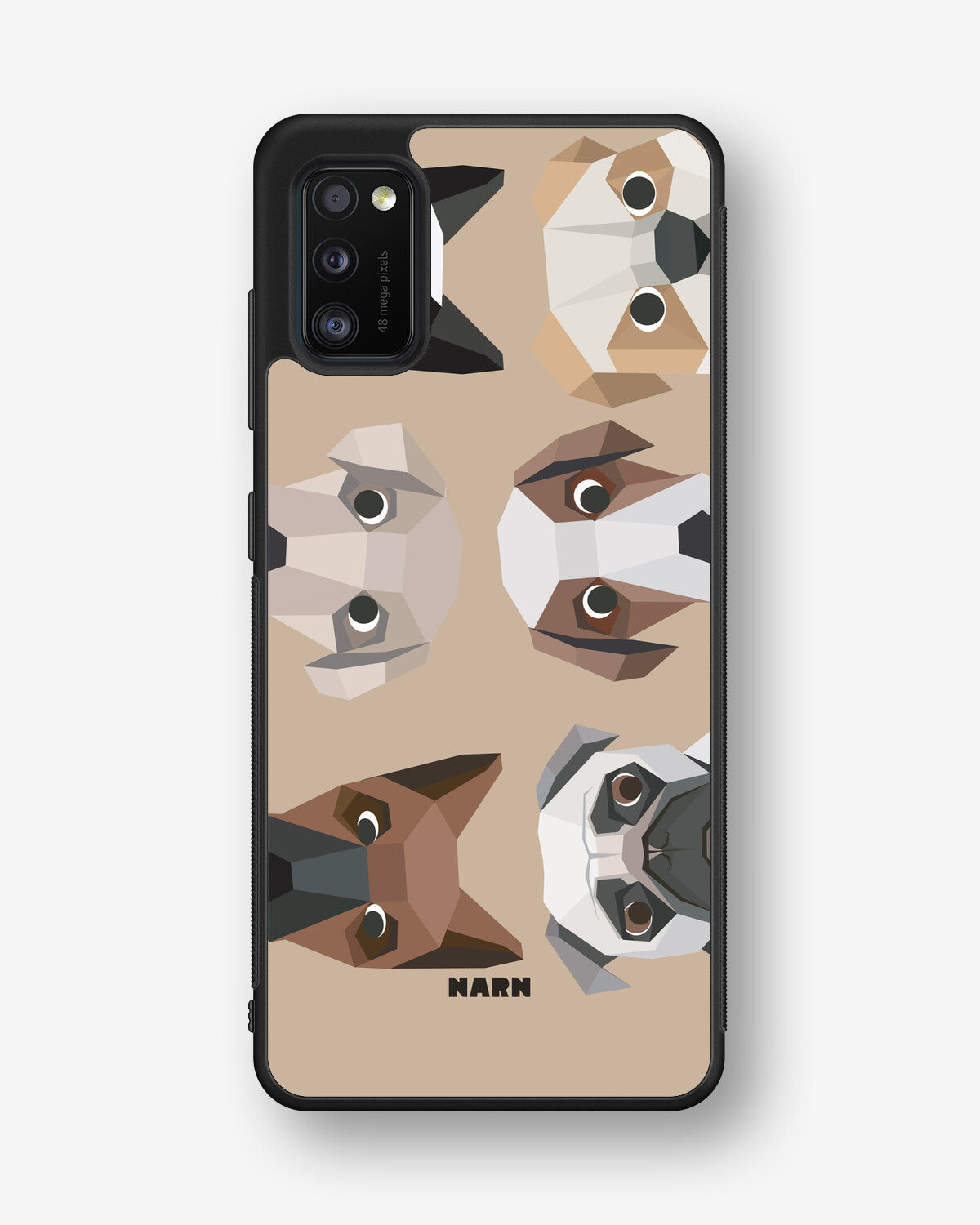 Samsung Galaxy A41 (2020) Hard Case – Cute Dogs - View 1