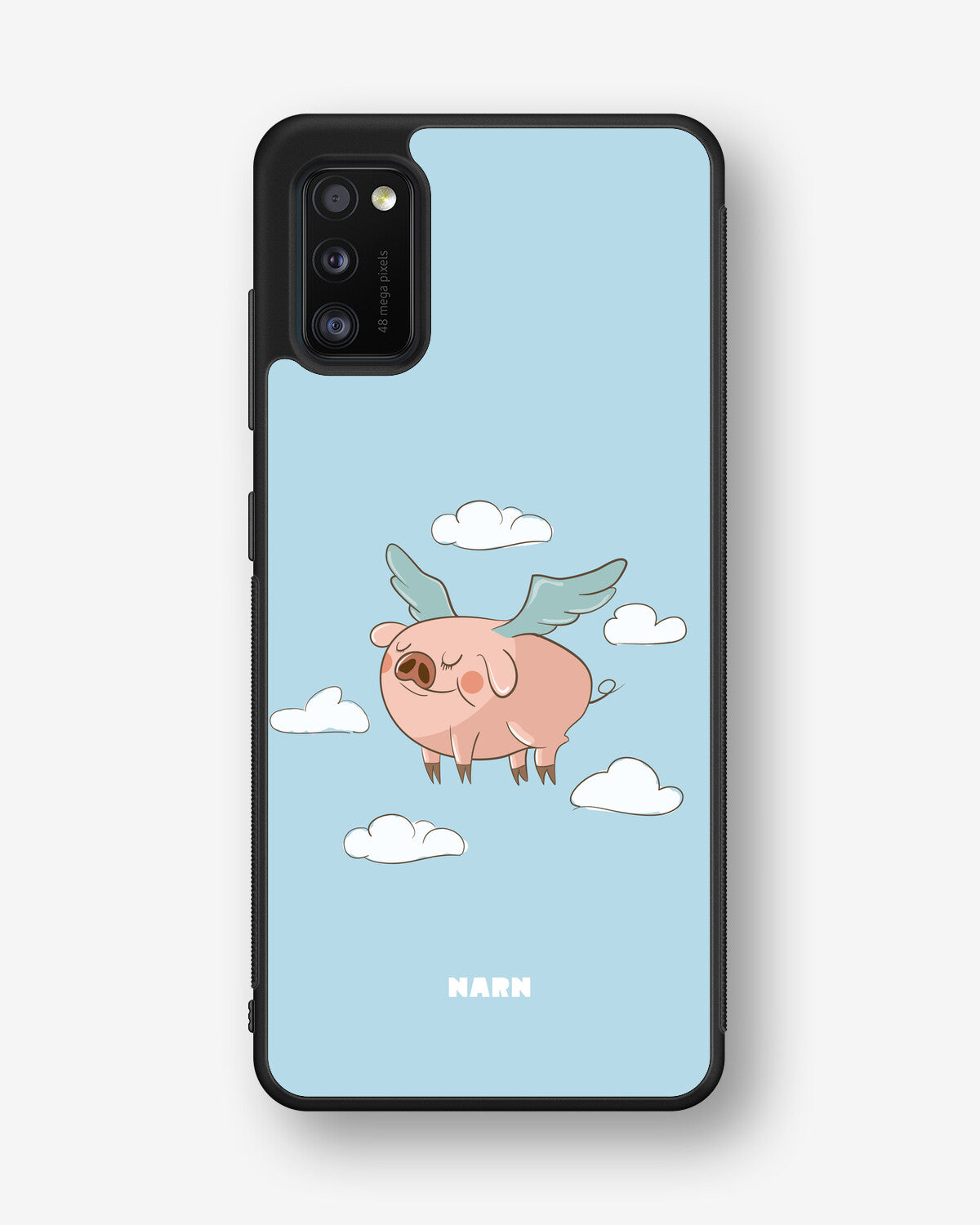 Samsung Galaxy A41 (2020) Hard Case – Dreamy Pig - View 1