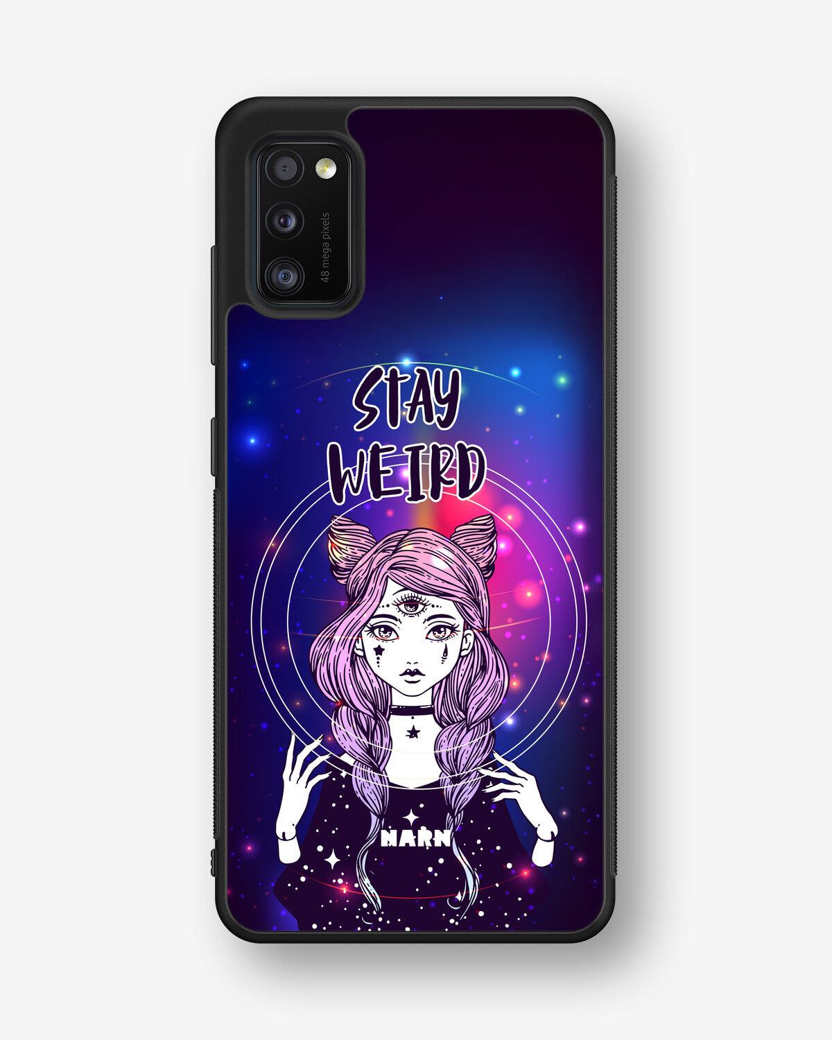 Samsung Galaxy A41 (2020) Hard Case – Galactic Weird - View 1