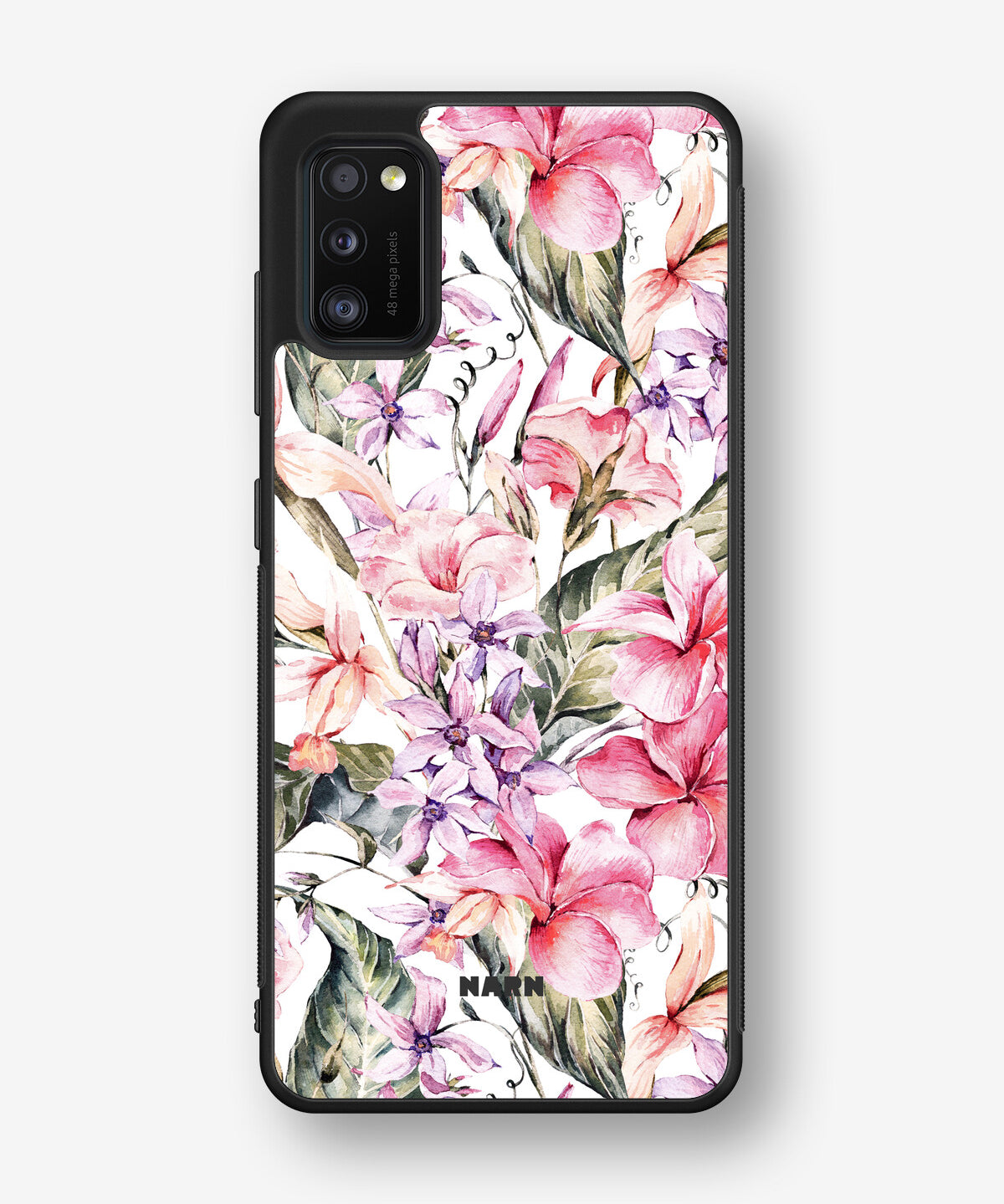 Samsung Galaxy A41 (2020) Hard Case – Watercolor Flowers - View 1