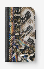 Samsung Galaxy A42 5G Wallet Case - Shining Snakeskin - View 1