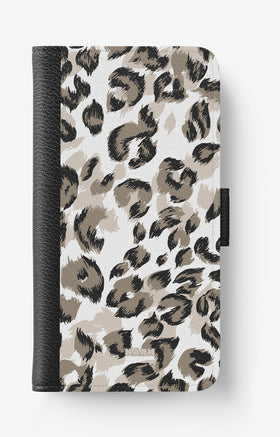 Samsung Galaxy A42 5G Wallet Case - Snow Leopard - View 1