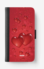 Samsung Galaxy A5 (2017) Wallet Case - Red Romance - View 1