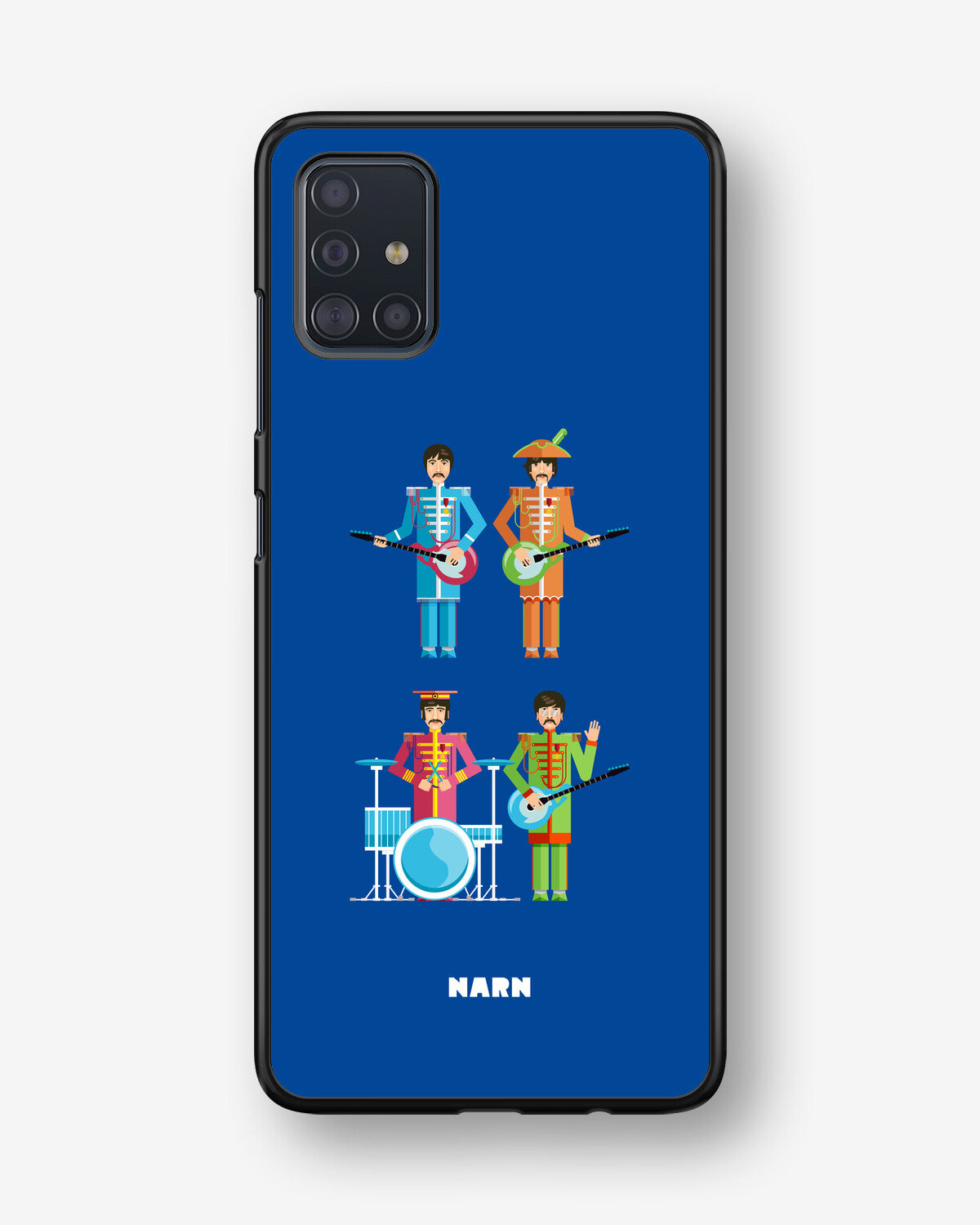 Samsung Galaxy A51 Hard Case – Beatles Blue - View 1