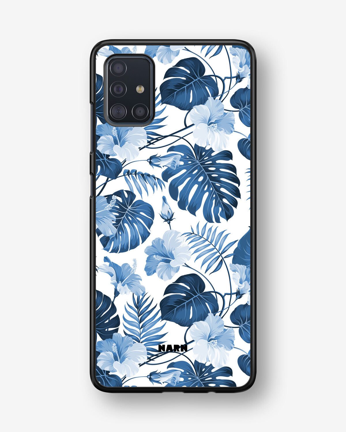 Samsung Galaxy A51 Hard Case – Blue Tropics - View 1