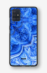 Samsung Galaxy A51 Hard Case – Blue Vintage - View 1